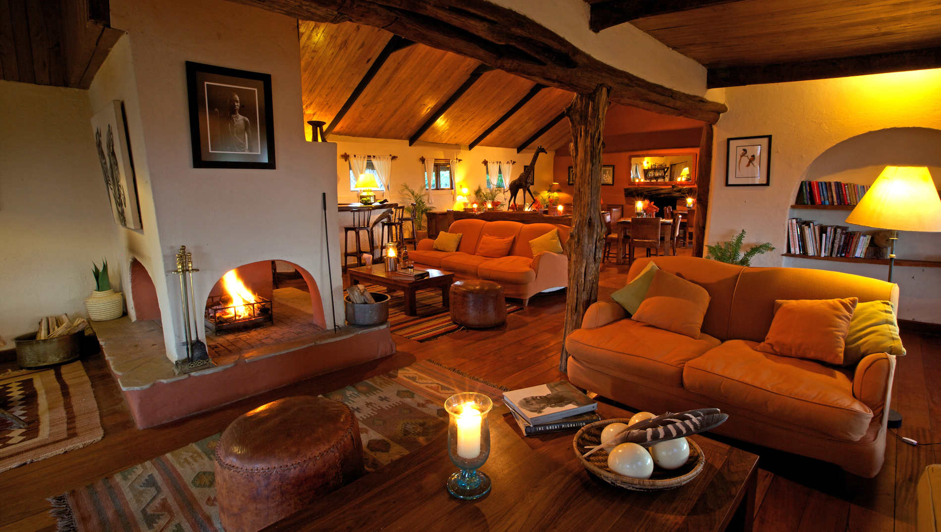 Lewa Safari Camp Accommodation Main Area Interior 31
